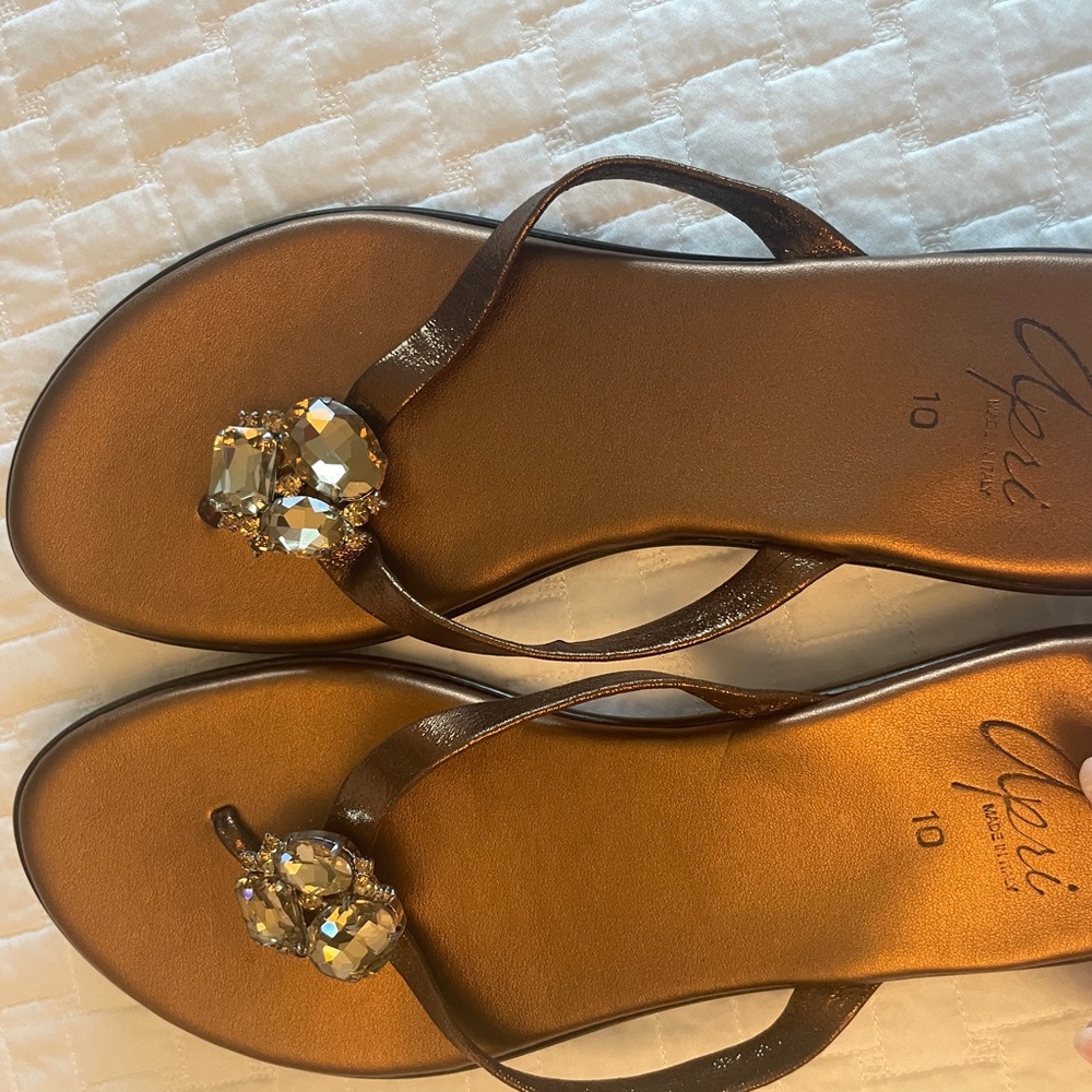 Apri Italian jeweled sandals